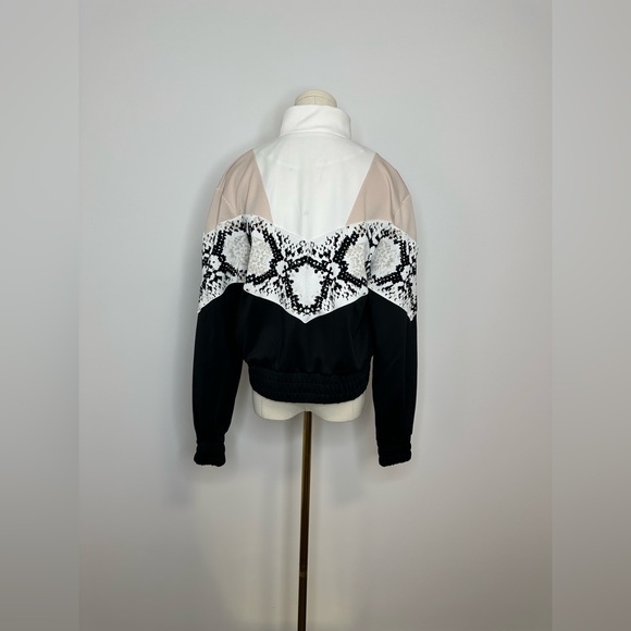 MAJE
Thelo zipped python-print sports-jersey jacket - Picture 11 of 14